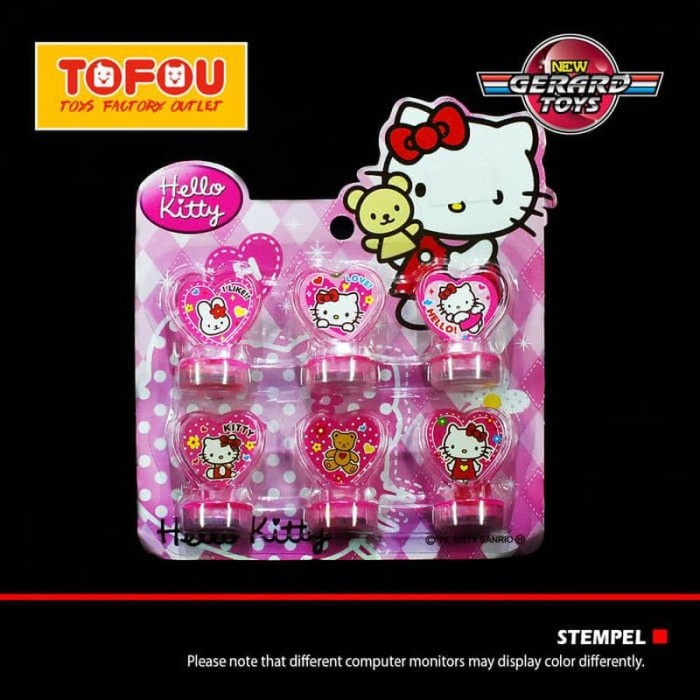 

Eklusif Stempel Hello Kitty 100640 Terbatas