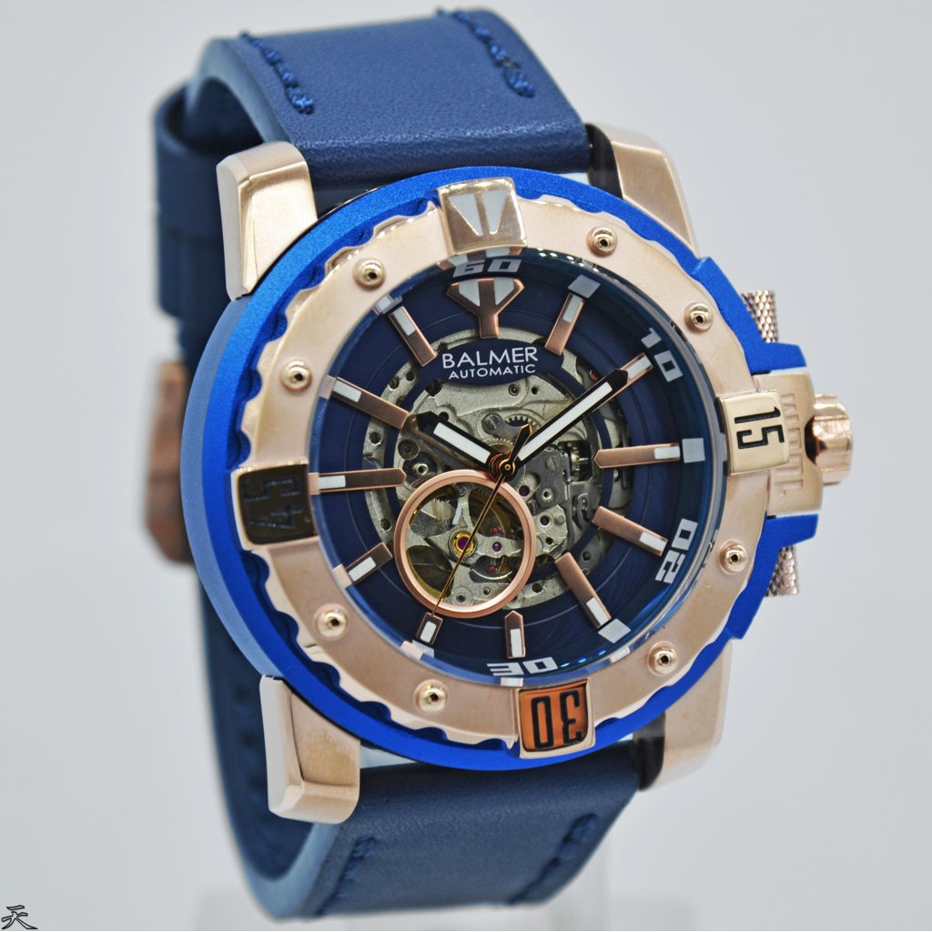 Balmer B.7990MR Jam tangan Pria Automatic Original Leather Strap