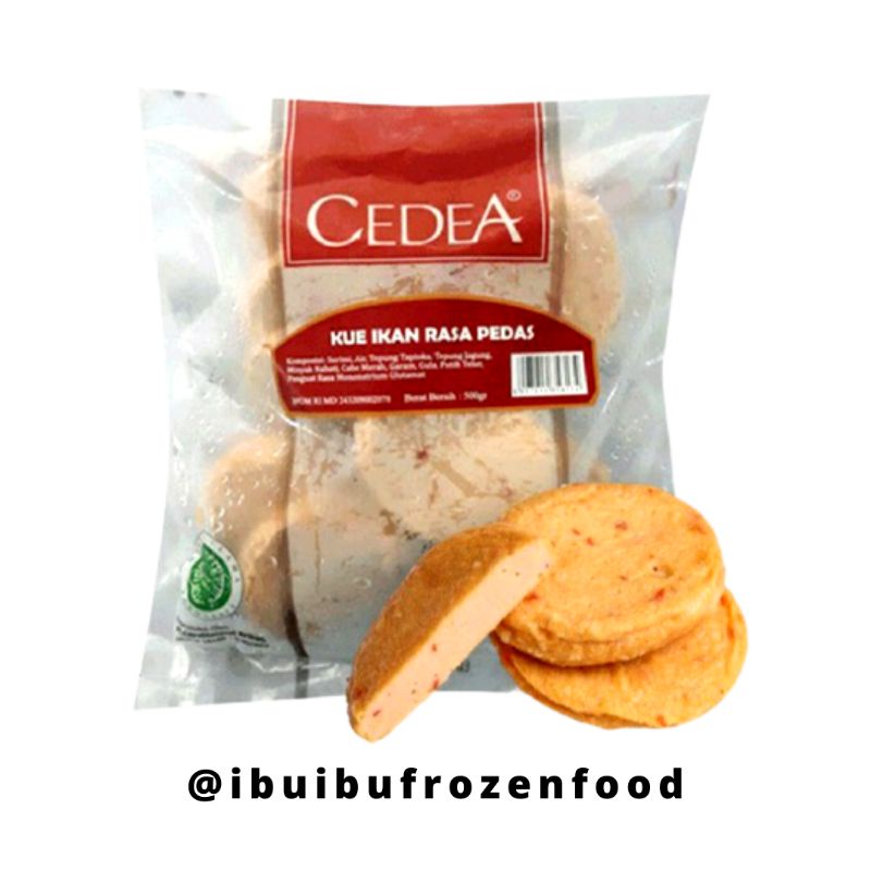 

CEDEA KUE IKAN PEDAS 500 GRAM