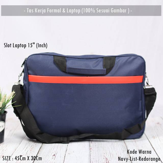 Tas Laptop - Tas Selempang Multifungsi - Tas Kerja Kantor - Tas Formal