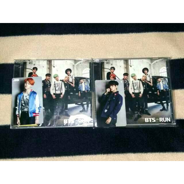 SALE [FULLSET Pilih Photocard Jungkook/V/Jimin] BTS Japan Album - RUN (Regular version)