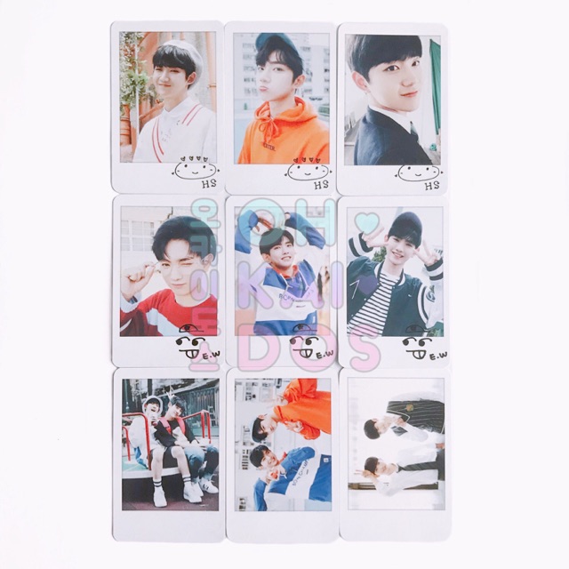 Hyeongseop x Euiwoong - The Moment of Memory Photocard