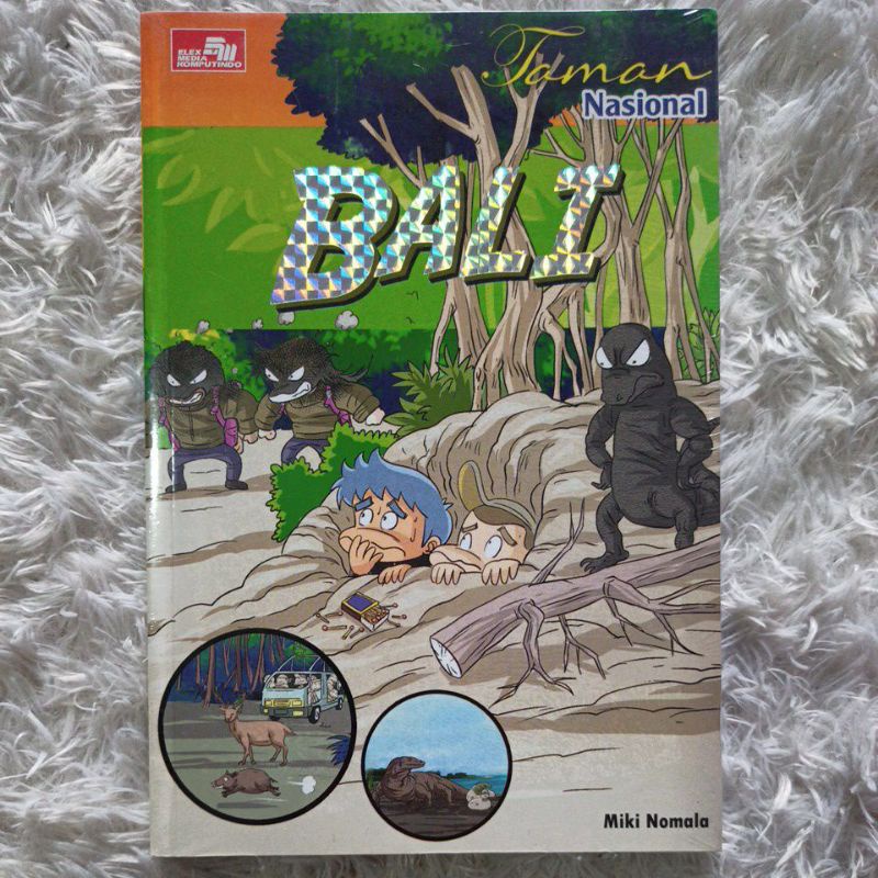 Buku Educomics - Taman Nasional - Bali