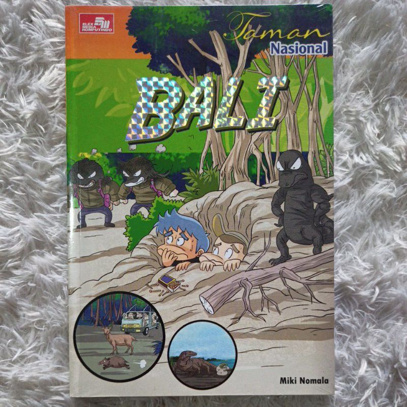 Buku Educomics - Taman Nasional - Bali