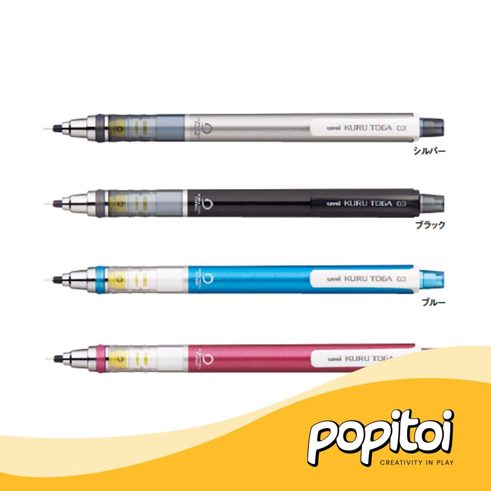 

UNI Kuru Toga M3-450 Standard Model Mechanical Pencil 0.3 mm Pensil Mekanik Kurutoga