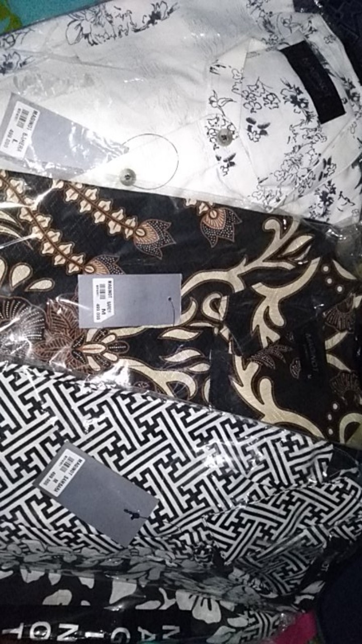 Maginot Kemeja Batik Pria Narendra-ss Lengan Pendek