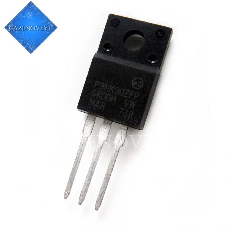 10pcs Ic Stp3Nk90Zfp Stp3Nk90Z P3Nk90Zfp To-220F 900v 30a