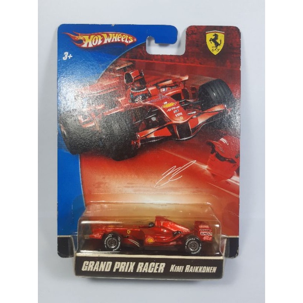 Hot Wheels Ferrari F1 Grand Prix Racer Kimi Raikkonen