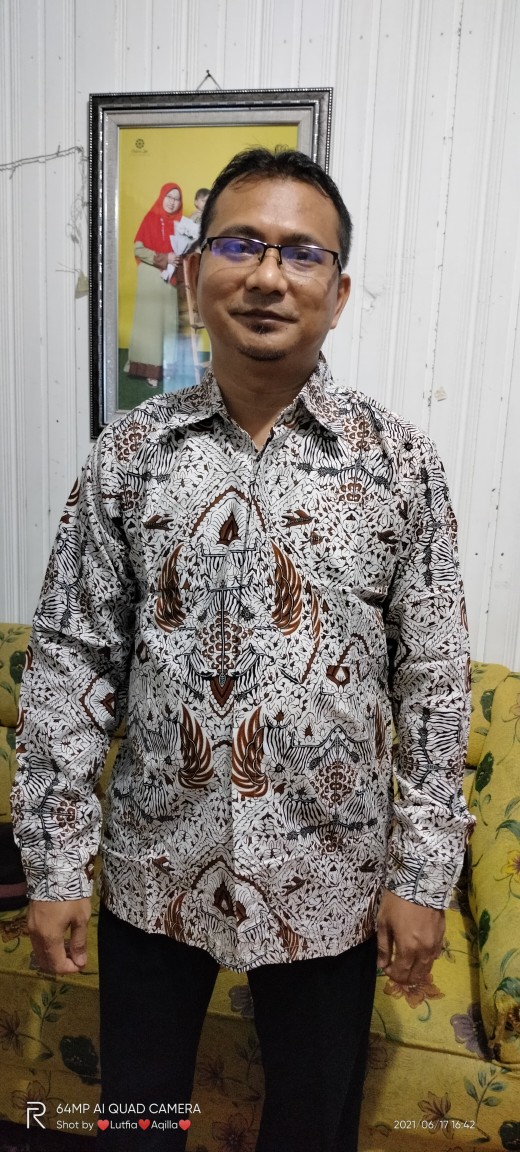 Ori Karyaku Couple Lamaran Gamis Muslim Batik Brokat Premium Modern Kondangan