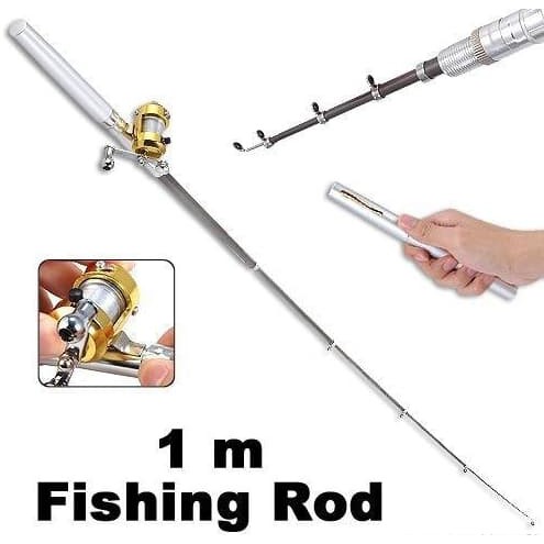 Fish Rod Pen / Pancing Pena / Pancing Pulpen / Pulpen Pancing
