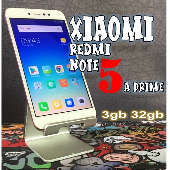 HP BEKAS XIAOMI REDMI NOTE 5A PRIME 32gb RAM 3 GOLD