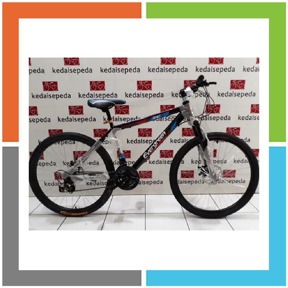  Sepeda  MTB  26 Evergreen  225 discbrake murah Shopee Indonesia