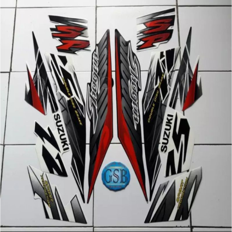 Striping sticker Lis motor Shogun SP 125 2007 - Shogun 125 SP 2007