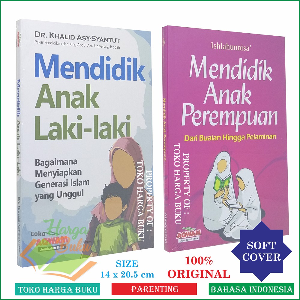 Foto Paket 2 Buku Mendidik Anak Laki-Laki dan Mendidik Anak Perempuan AQW