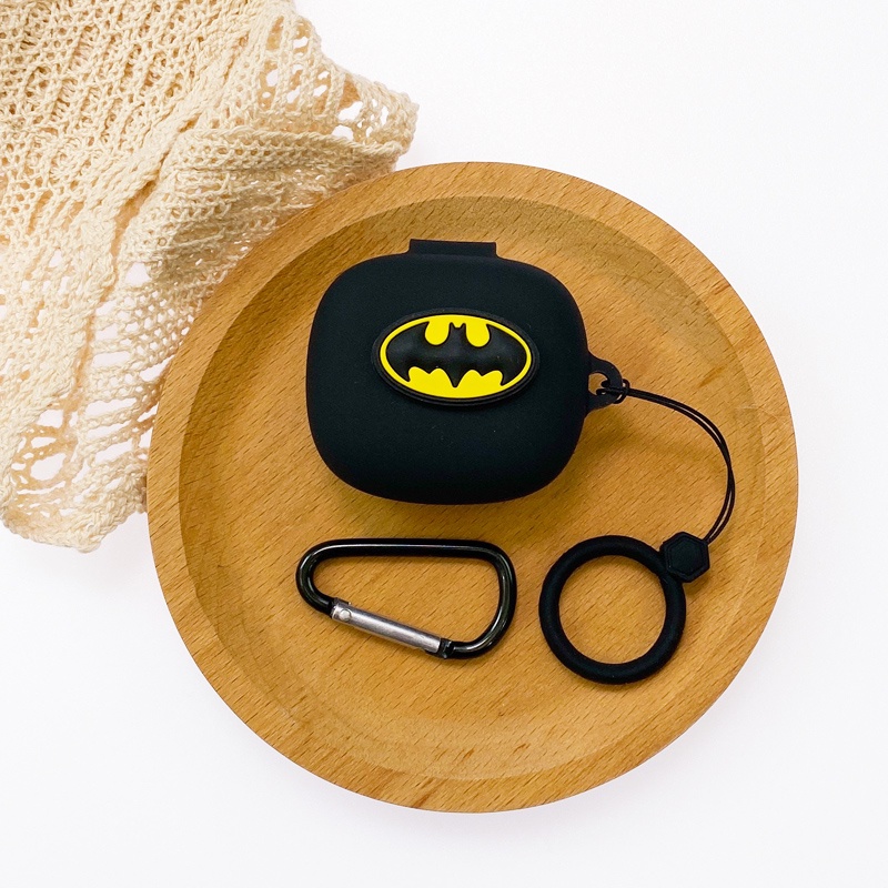 Soft Case Pelindung Headset JBL W300TWS 300tws Charging Warehouse Marvel Batman Anti Jatuh