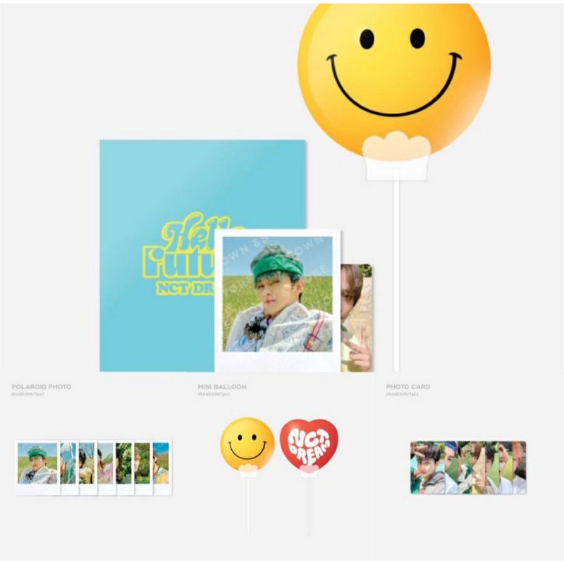 READY STOCK Mini Ballon Hello Future MD