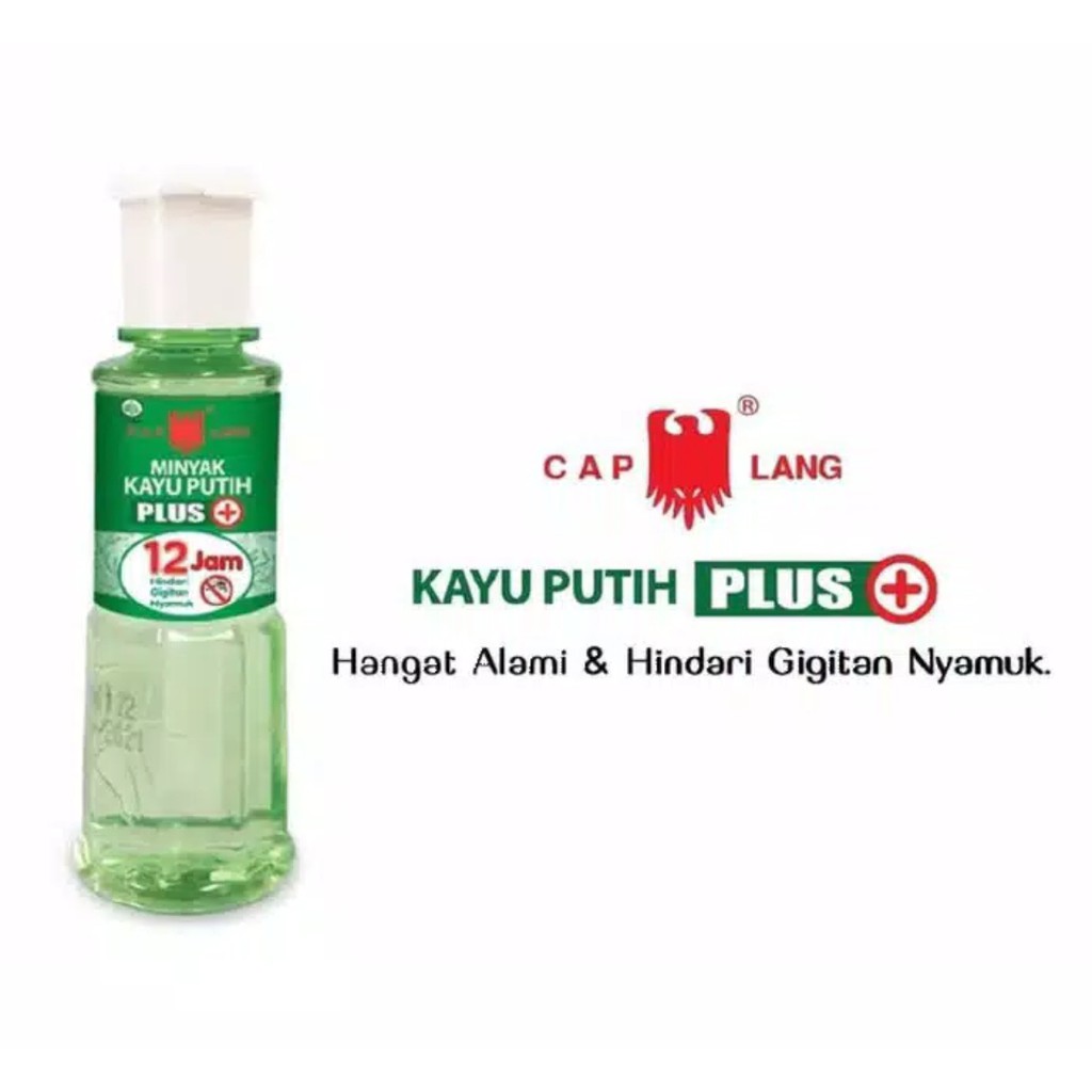 Cap Lang Minyak Kayu Putih 60ml / CapLang Minyak Kayu Putih Plus 12 Jam 60ml / Cap Lang Minyak Telon 60ml