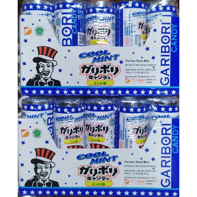 

Garibori Candy Cool Mint ( isi 10 Roll @20gr )