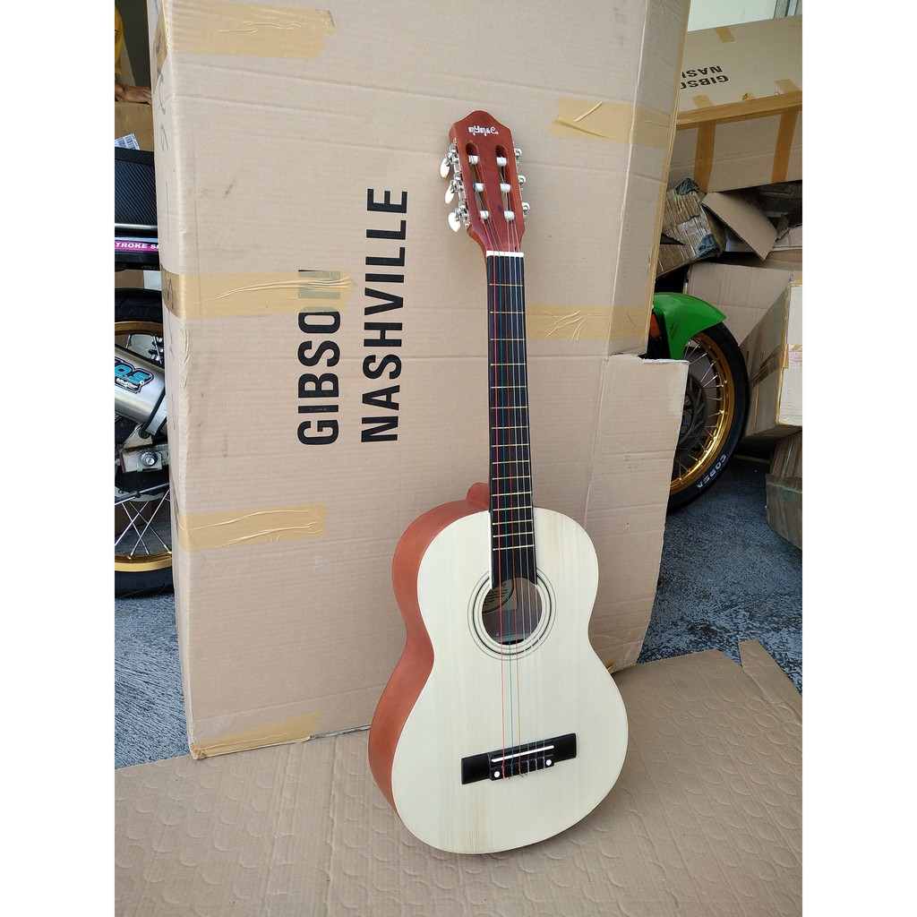 Gitar Akustik 3/4 Mym&amp;Ca Original Free Packing Kayu