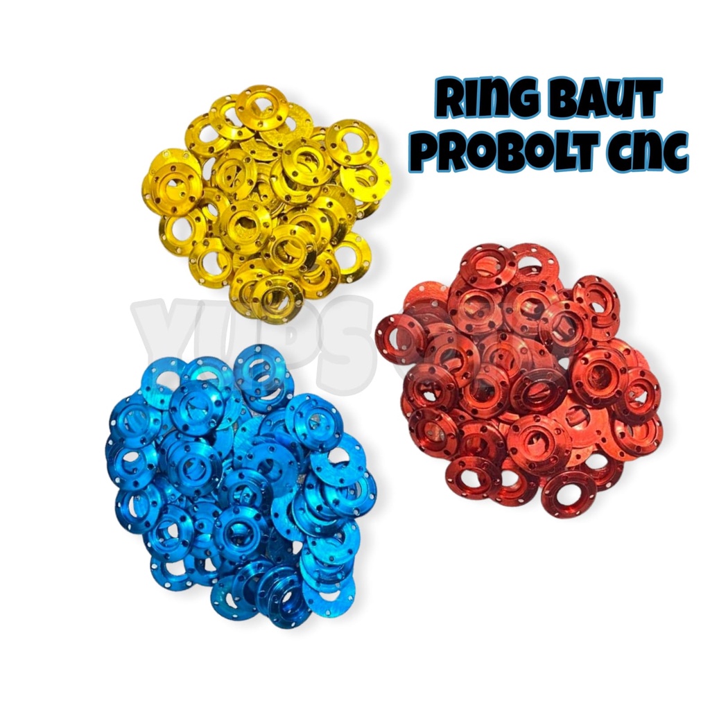 RING BAUT BAHAN CNC HARGA PERBIJI BISA UNTUK BAUT DRAT 6 8 10 RING BAUT PROBOLT BINTIK CINCIN BAUT VARIASI BAUT PROBOL CINCIN PROBOL UNIVERSAL