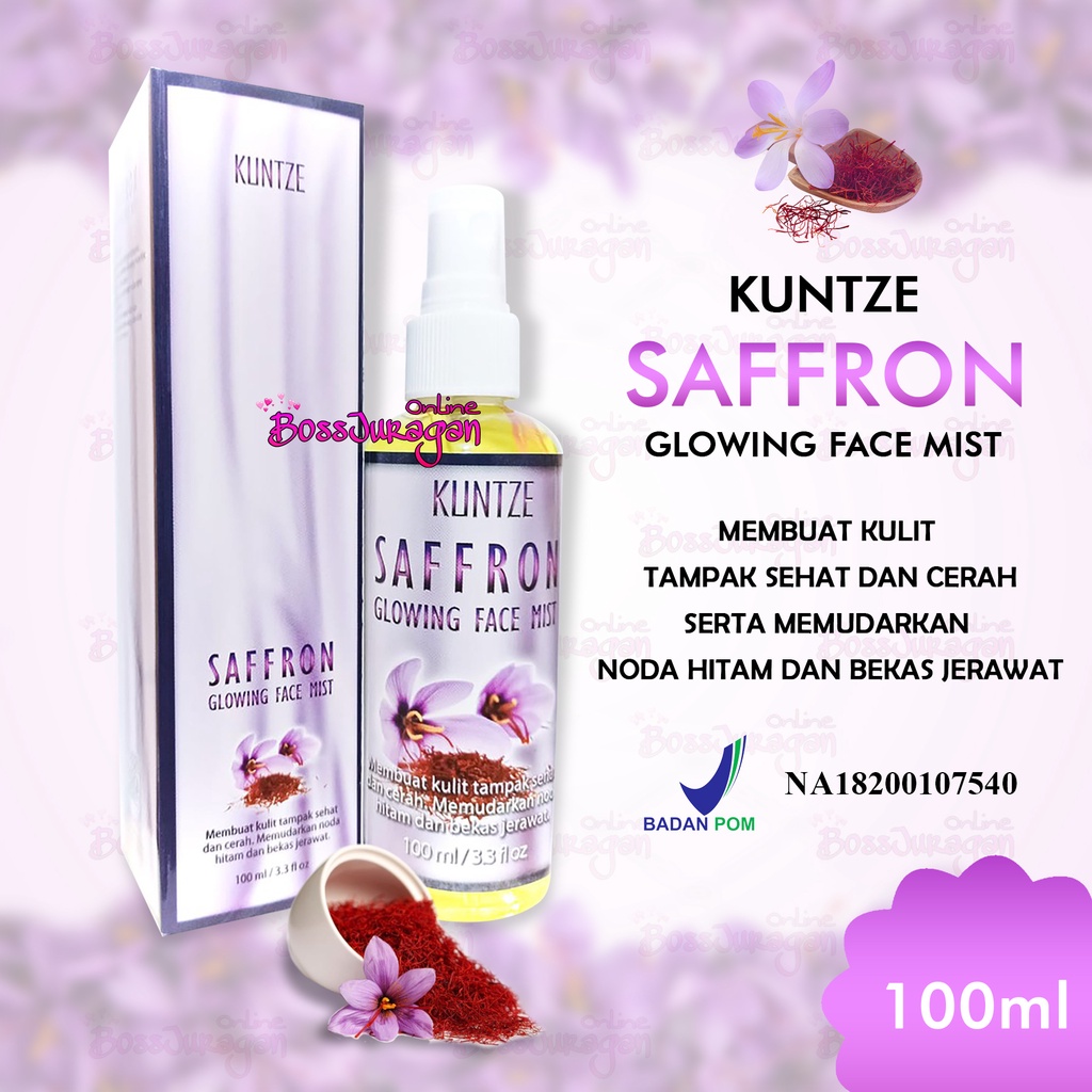 (BOSS)KUNTZE SAFFRON Glowing Face Mist 100ml