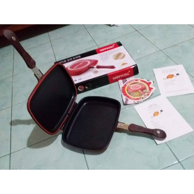 Happy call double sided pressure pan preloved