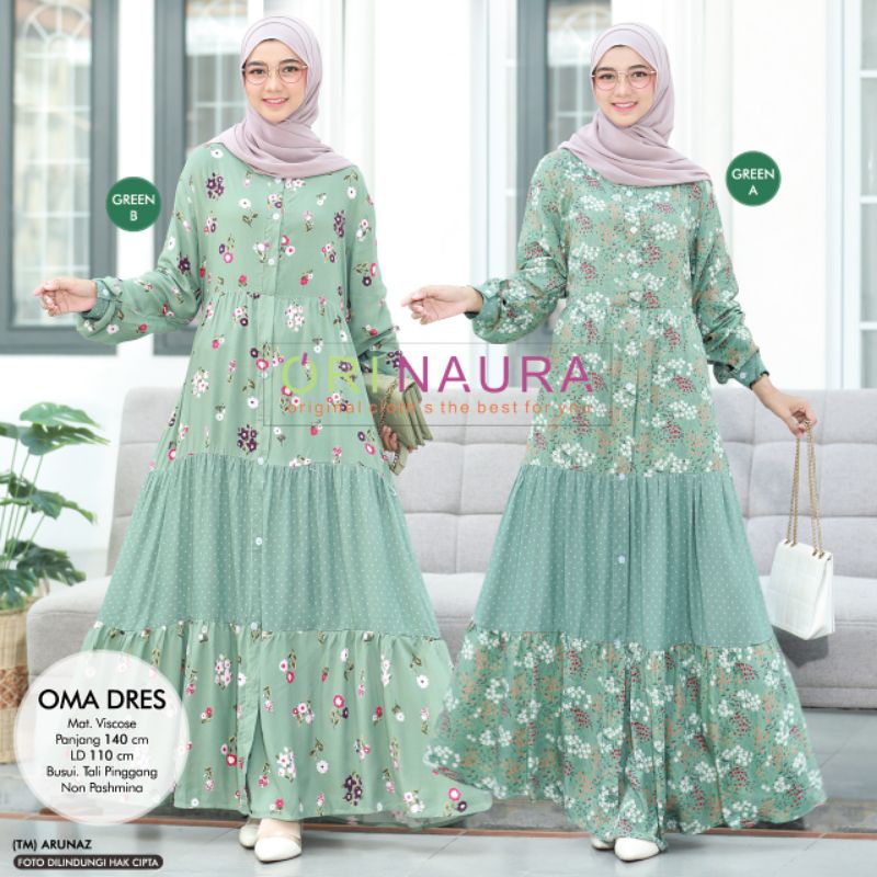 Dress Muslim Oma by Ori Naura