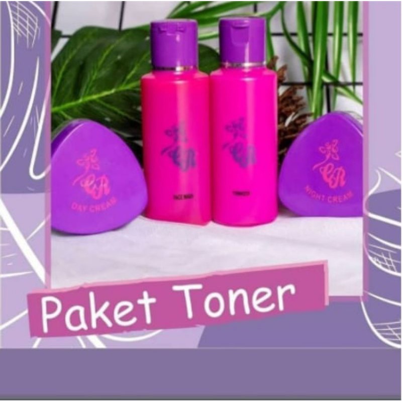 Cream Cr / PAKET TONER CREAM CR / DISTRIBUTOR CREAM CR / Cream Flek / CR UNGU ORIGINAL