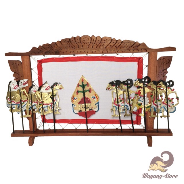 Jual Miniatur Pagelaran Wayang Kulit Indonesia Shopee Indonesia