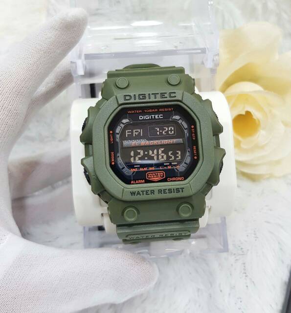 JAM TANGAN PRIA DIGITEC DG 5012 /2012 ORIGINAL TAHAN AIR RUBBER STRAP DIGITEC MONSTER