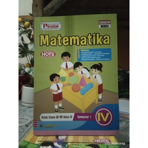 LKS PINDAI MATEMATIKA KELAS 4 semester 1 SD /MI KURIKULUM MERDEKA