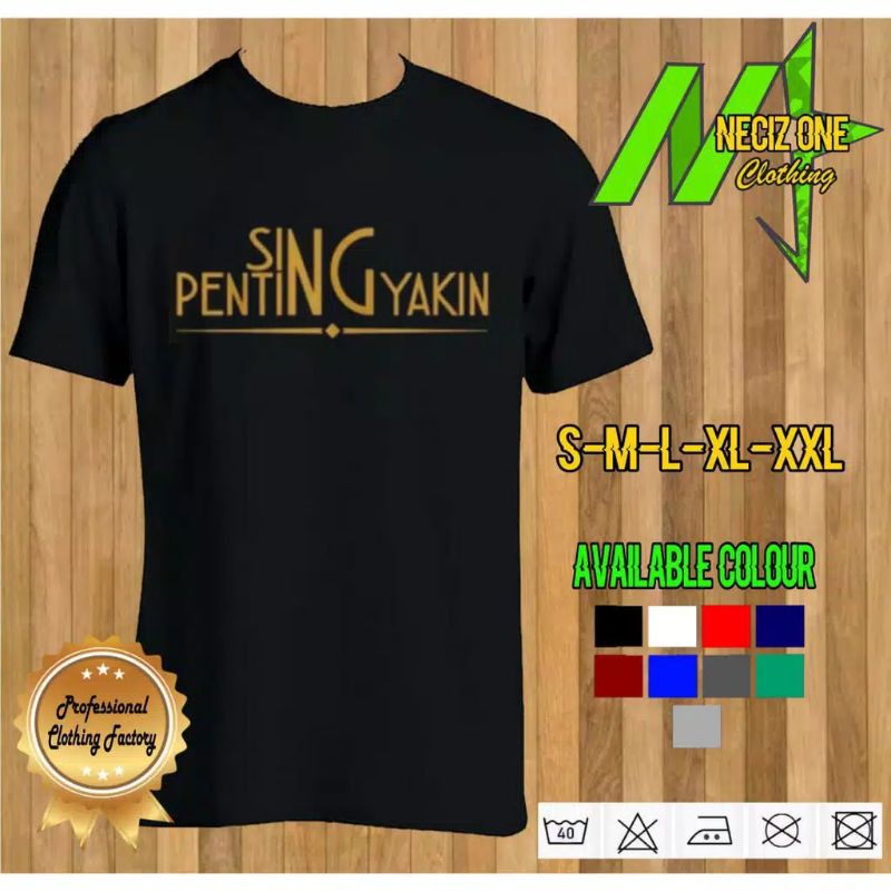 KAOS SING PENTING YAKIN KAOS KATA-KATA BAHASA JAWA KEREN
