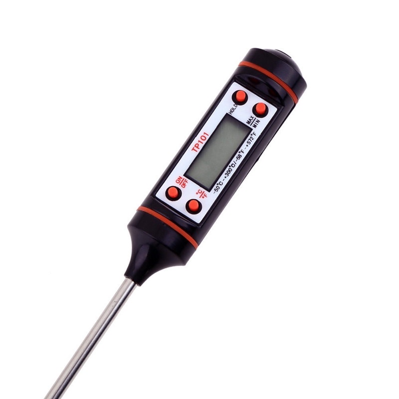 Taffware Digital Food Termometer Kopi Makanan Dapur Alat Pengukur Suhu - TP101 - Black