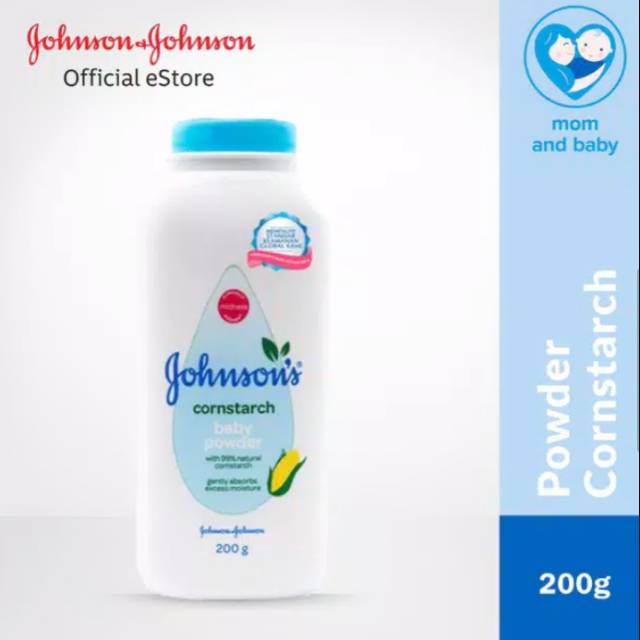 Bedak Tabur Bayi Johnson's Baby Powder Cornstarch 200 gr
