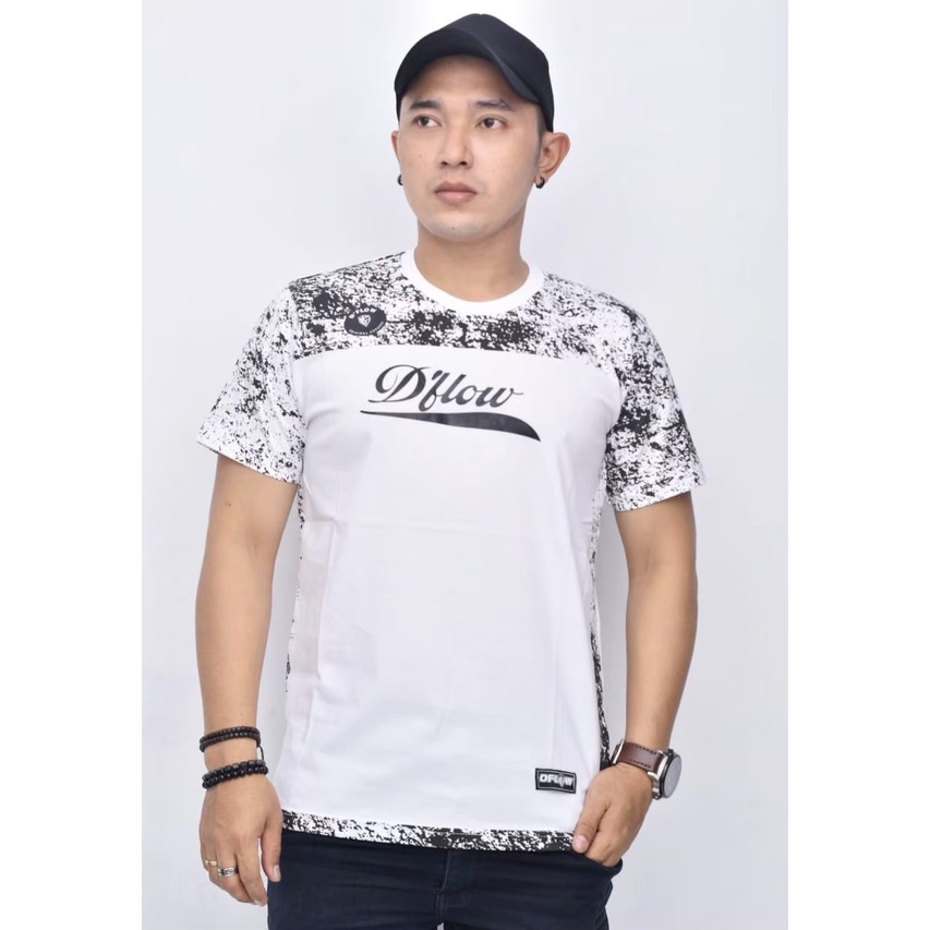 dflow_oficial.baw/ Kaos Distro Pria Dflow Original Free Sticker/ Art Frame/ Kaos Pria/ Grosir Kaos