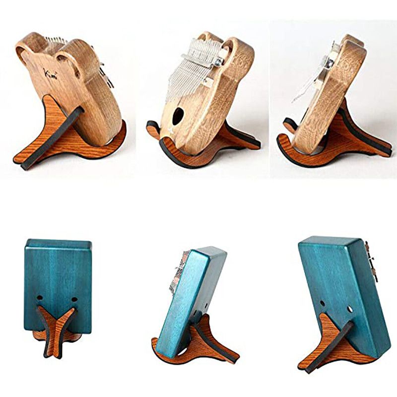 Kalimba Stand Portable Dudukan Kalimba Kayu Stand Holder Kalimba