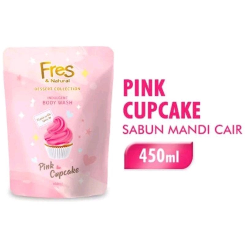 FRES &amp; NATURAL Body Wash Refill ALL VARIANT 400ml - Sabun Mandi Cair FRES