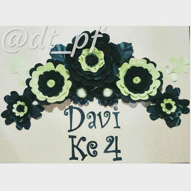 

Paper flower sederhana