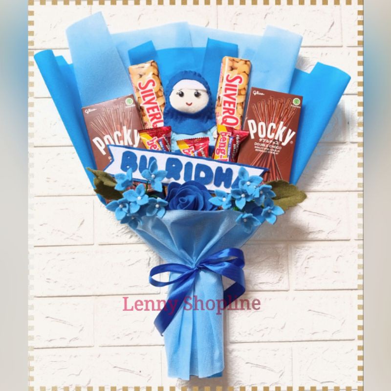 Buket Snack Coklat Silverqueen,Pocky,Beng Beng