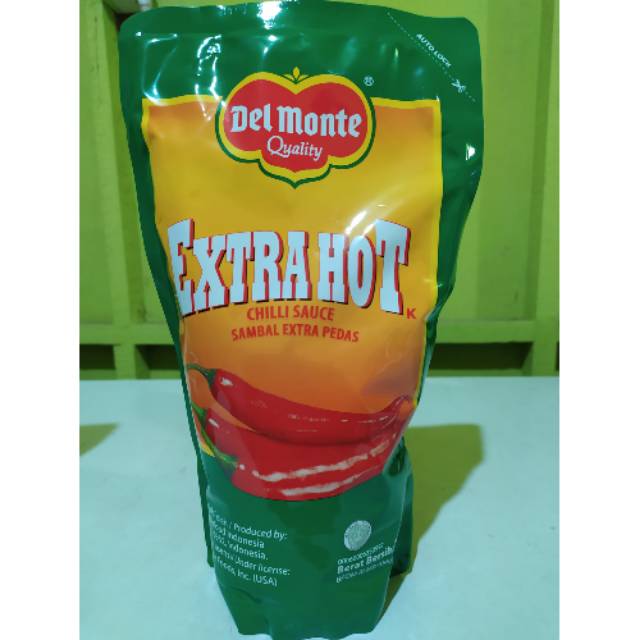 

Delmonte sambal extra pedas extra hot 1kg