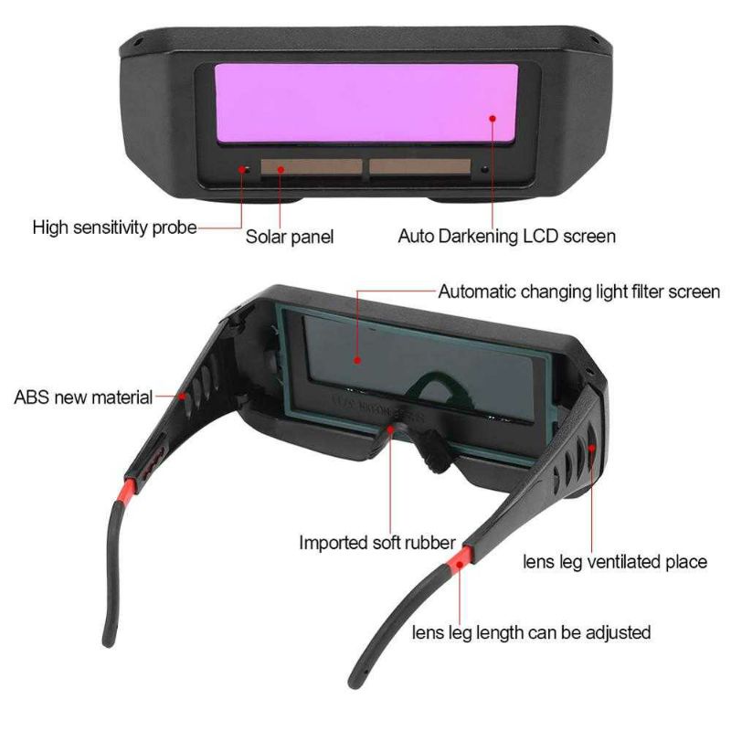 TaffGuard Kacamata Las Otomatis Auto Darkening Soldering Googles