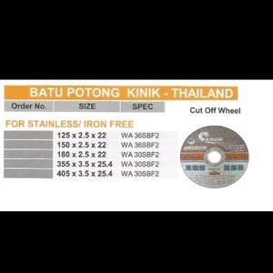 BATU POTONG 5 X 2.5 WA36SBF2 KINIK