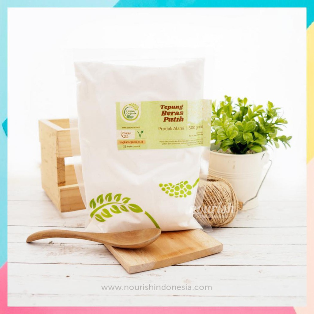 

TEPUNG BERAS PUTIH ORGANIK 500 G