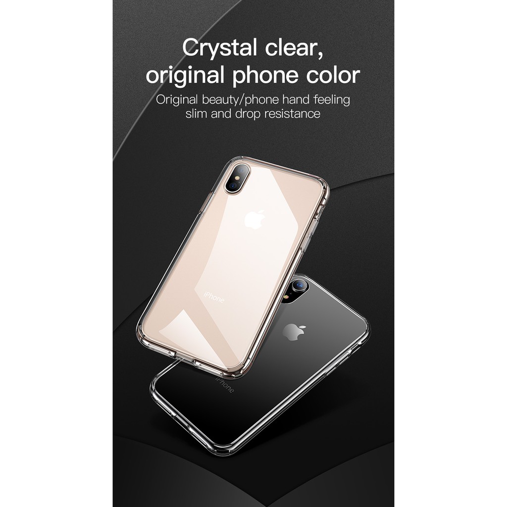 CLEAR CASE iPhone 11pro max 11 11pro xs max xr x/xs 6/6s plus 7/7 plus 8/8 plus TOTU FAIRLY