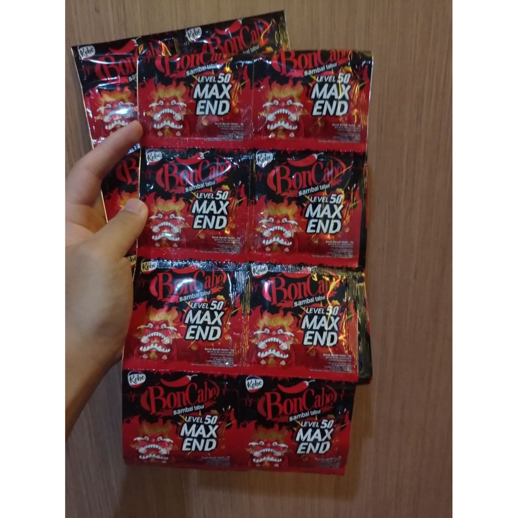 BONCABE LEVEL ALL SACHET TERMURAH LEVEL 10 / 15 / 30 / ROA / 50 MAX END 100% ORIGINAL Bon cabe