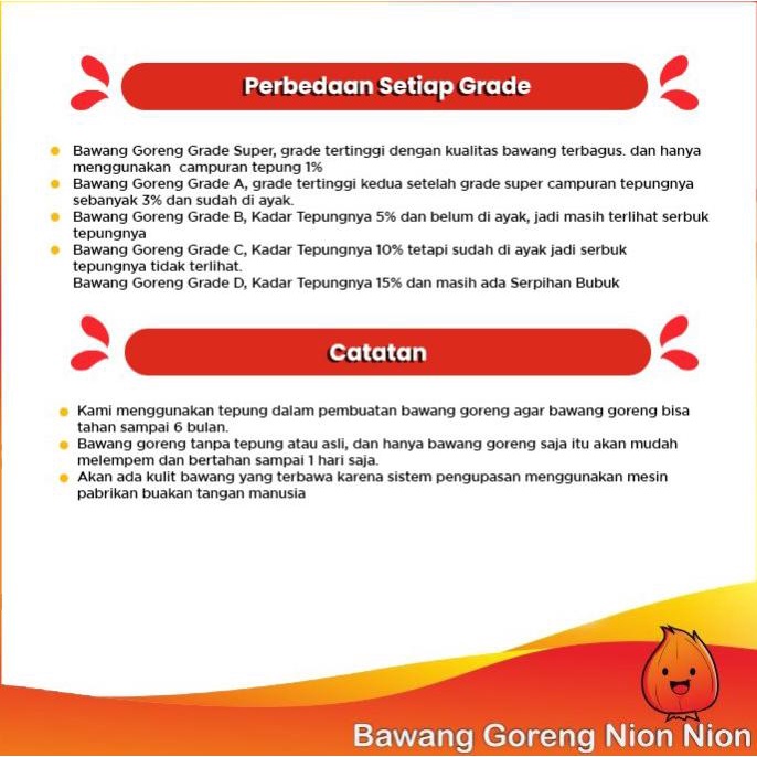 

BAWANG GORENG SUMENEP SUPER PREMIUM 1 KG TAHAN LAMA, GURIH DAN RENYAH - SUMENEP SUPER