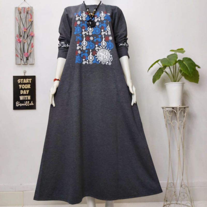 Gamis Otl Denim Premium