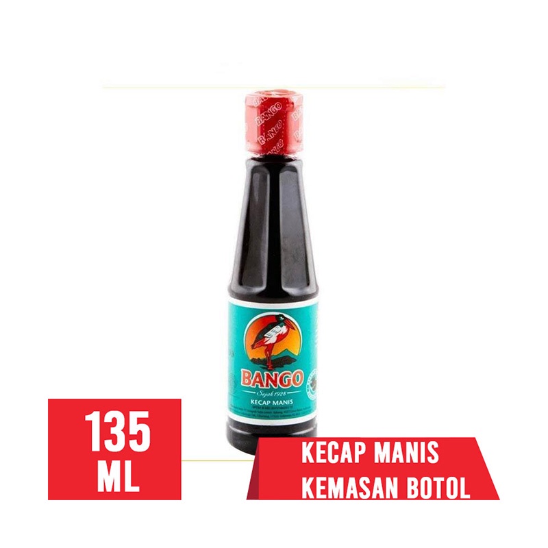 

Kecap Manis Bango Botol 135ML