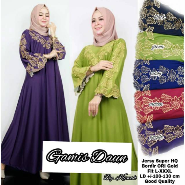 Gamis Daun