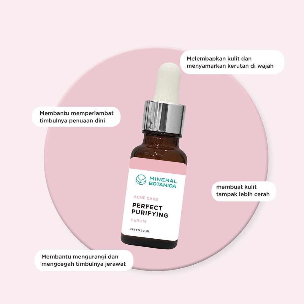 harga mineral botanica acne care face serum